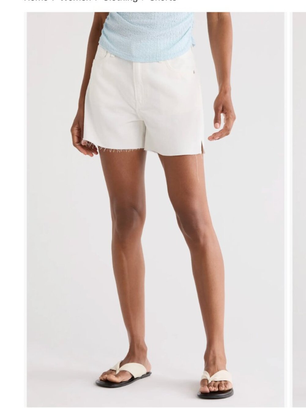 rag & bone Women's Retro Cutoff Denim Shorts